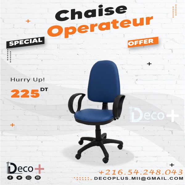 Chaise de Bureau OPERATEUR - Vins Rouges Harmonieux pour Chaque Occasion