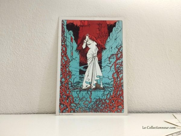 Carte postale érotique Milo Manara - Vins Rouges Harmonieux pour Chaque Occasion