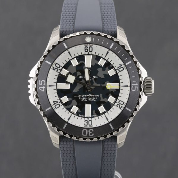Breitling Superocean 46 Automatic 46 Super Diver Full set | UNWORN | 12/2025 - Vins Rouges Harmonieux pour Chaque Occasion