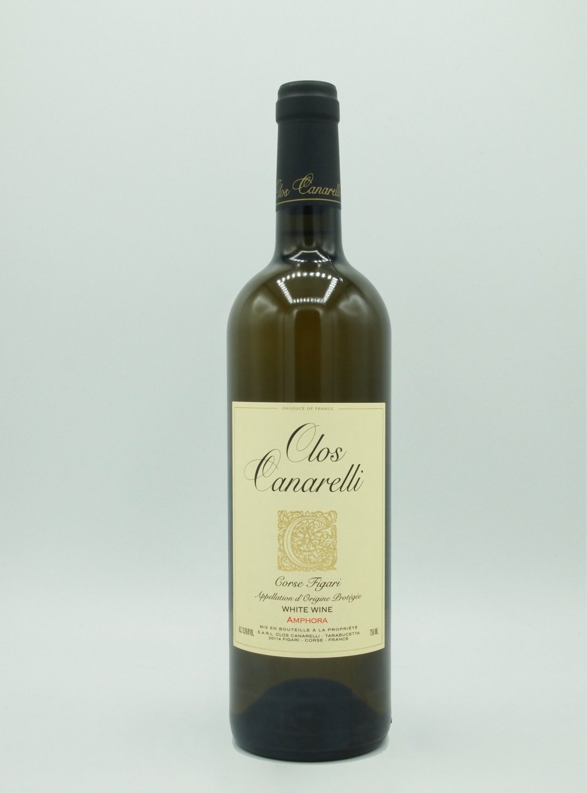 CLOS CANARELLI AOC Corse Figari « Amphora » 2018 Blanc - Vins Rouges Harmonieux pour Chaque Occasion CLOS CANARELLI AOC Corse Figari « Amphora » 2018 Blanc - Vins Rouges Harmonieux pour Chaque Occasion