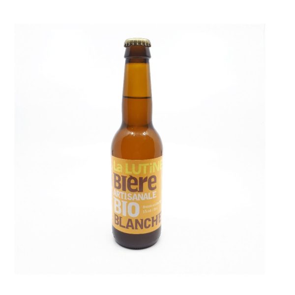 Bière La Lutine (blanche) Bio 33cl - Vins Rouges Harmonieux pour Chaque Occasion