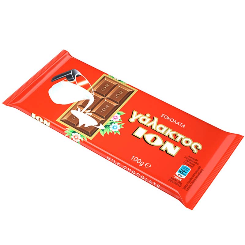 Chocolat au Lait Grec ION 100gr - Vins Rouges Harmonieux pour Chaque Occasion Chocolat au Lait Grec ION 100gr - Vins Rouges Harmonieux pour Chaque Occasion