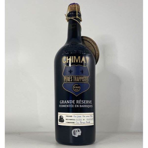 Chimay grande réserve 37,5cl (barriques Calvados) 2023 10.5° - Vins Rouges Harmonieux pour Chaque Occasion