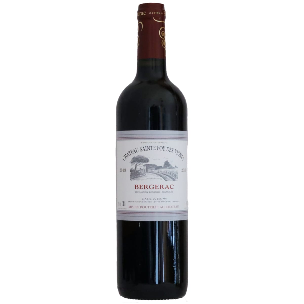 Château Sainte Foy Des Vignes – AOP Bergerac Rouge – 2022 - Vins Rouges Harmonieux pour Chaque Occasion Château Sainte Foy Des Vignes – AOP Bergerac Rouge – 2022 - Vins Rouges Harmonieux pour Chaque Occasion