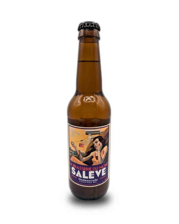 Bière Brasserie Mont Saleve - Mademoiselle - French Pale Ale - 33cl - VP - Vins Rouges Harmonieux pour Chaque Occasion