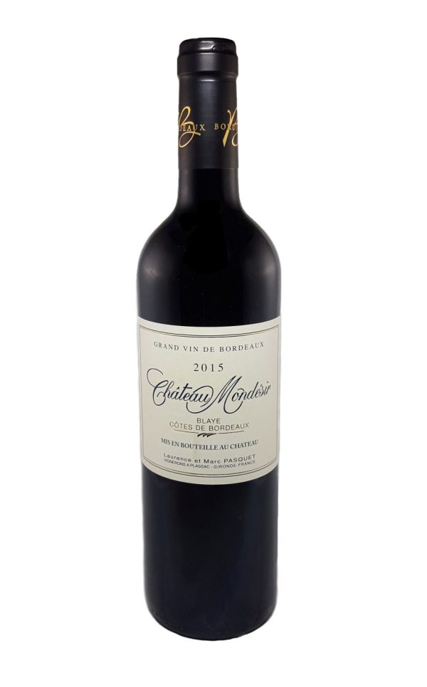 Château Mondésir « Blaye Côtes de Bordeaux » – Vin BIO - Vins Rouges Harmonieux pour Chaque Occasion