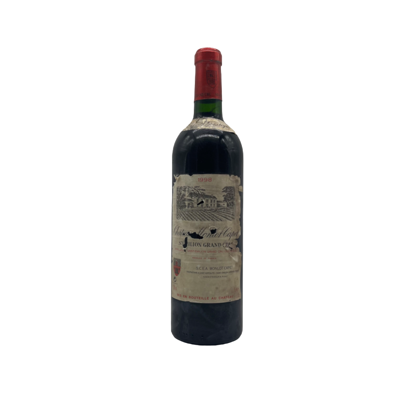 Château Monlot Capet 1998 – 75cl - Vins Rouges Harmonieux pour Chaque Occasion Château Monlot Capet 1998 – 75cl - Vins Rouges Harmonieux pour Chaque Occasion
