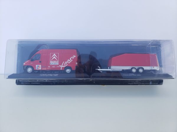 Citroën – Jumper 2.8 HDI Citroën Sport WRC + Trailer – 2001 - Vins Rouges Harmonieux pour Chaque Occasion