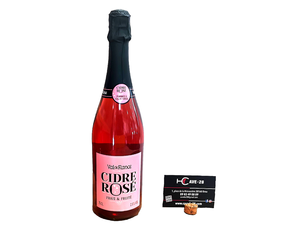 Cidre Breton – Rosé 75cl – Val De Rance - Vins Rouges Harmonieux pour Chaque Occasion Cidre Breton – Rosé 75cl – Val De Rance - Vins Rouges Harmonieux pour Chaque Occasion