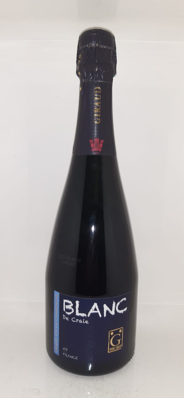 Champagne Henri GIRAUD Blanc de Craie Blanc de Blancs Brut - Vins Rouges Harmonieux pour Chaque Occasion