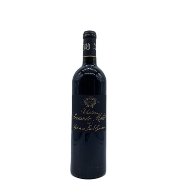 Château Sociando-Mallet 2018 – 75cl - Vins Rouges Harmonieux pour Chaque Occasion