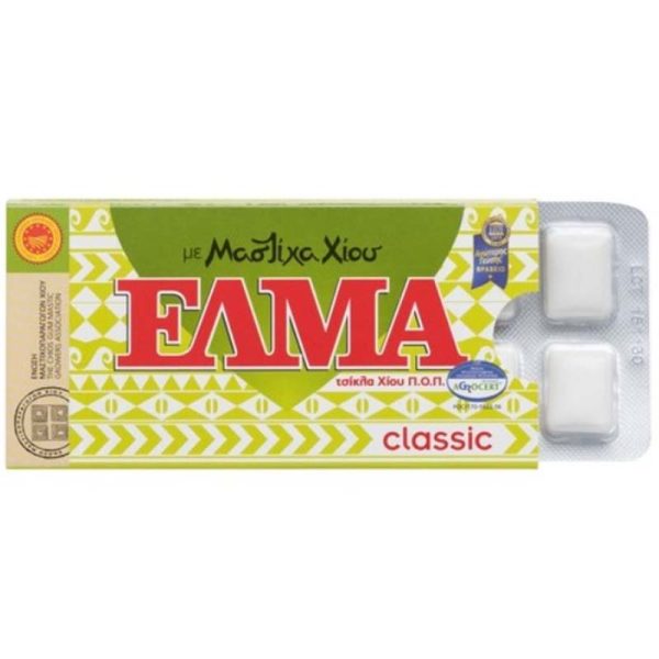 Chewing-gum au Mastic de Chios Classic POD ELMA 13gr - Vins Rouges Harmonieux pour Chaque Occasion