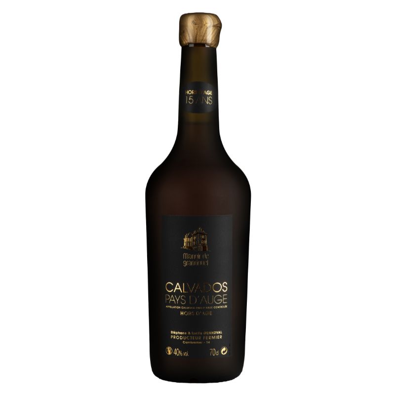 Calvados Pays d’Auge Hors d’Age 15 ans Manoir de Grandouet - Vins Rouges Harmonieux pour Chaque Occasion Calvados Pays d’Auge Hors d’Age 15 ans Manoir de Grandouet - Vins Rouges Harmonieux pour Chaque Occasion