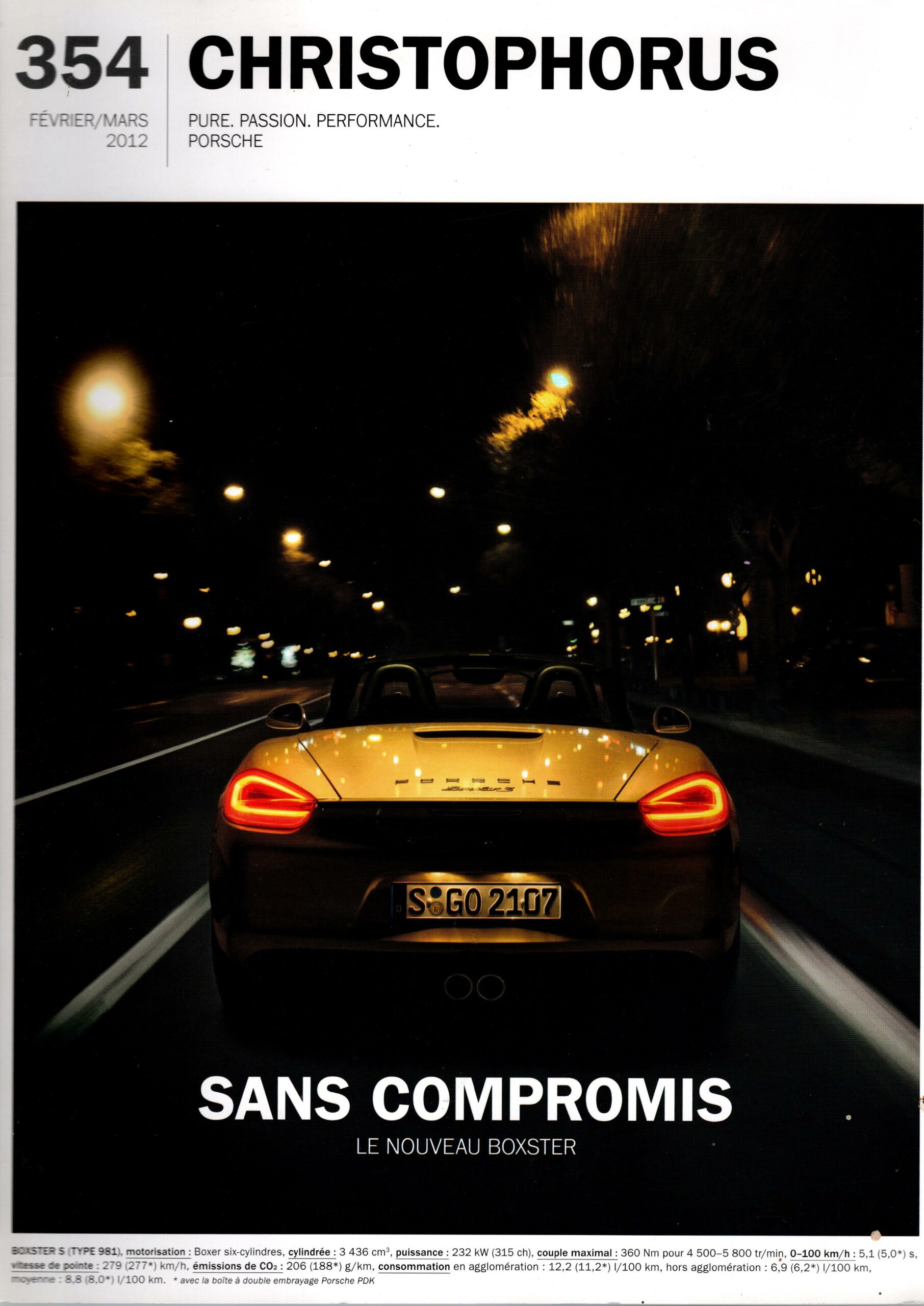 Christophorus N°354 – Février/Mars 2012 - Vins Rouges Harmonieux pour Chaque Occasion Christophorus N°354 – Février/Mars 2012 - Vins Rouges Harmonieux pour Chaque Occasion