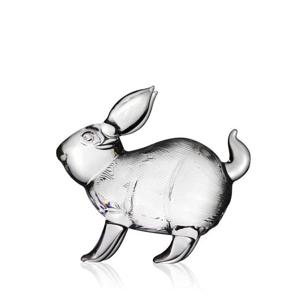Chinese Zodiac Crystal Rabbit Sculpture - Vins Rouges Harmonieux pour Chaque Occasion