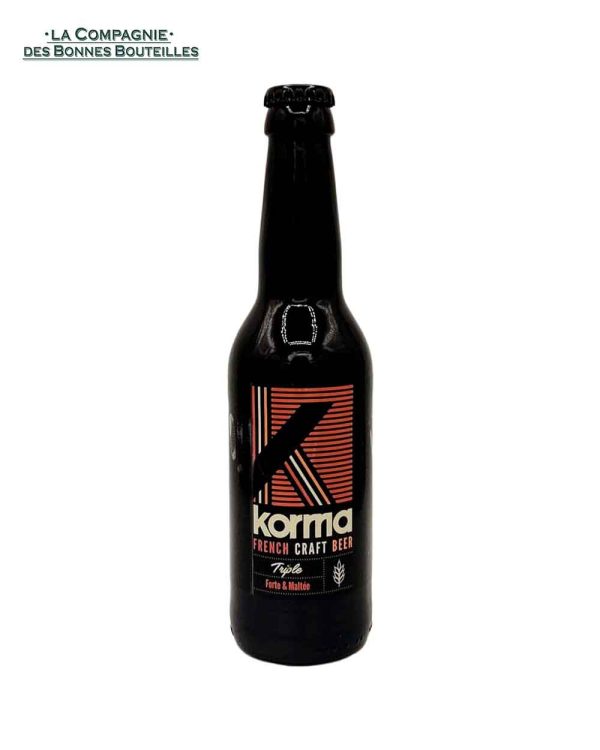 Bière Korma - French Triple 33 cl - Vins Rouges Harmonieux pour Chaque Occasion