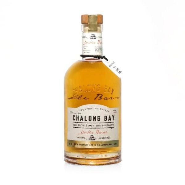 Chalong Bay – Double Barrel New French Oak x Ex Armagnac – 47° – 70cl - Vins Rouges Harmonieux pour Chaque Occasion