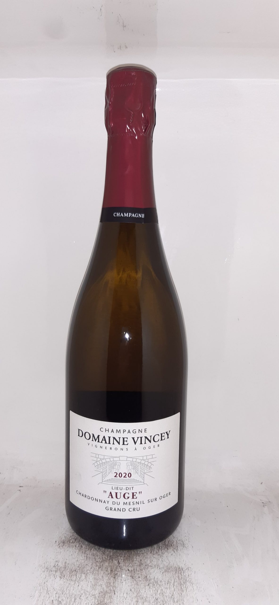 Champagne Domaine de VINCEY Blanc de Blancs Lieux dit « Auge » 2020 Grand Cru Brut Nature - Vins Rouges Harmonieux pour Chaque Occasion Champagne Domaine de VINCEY Blanc de Blancs Lieux dit « Auge » 2020 Grand Cru Brut Nature - Vins Rouges Harmonieux pour Chaque Occasion