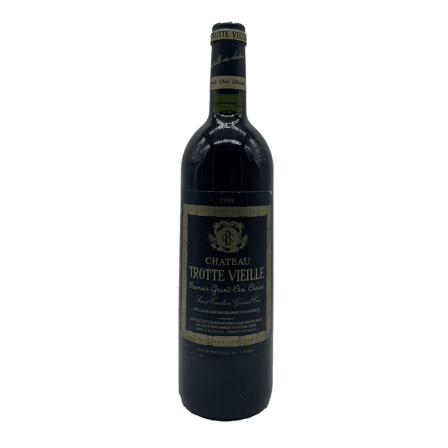 Château Trotte Vieille 1998 – 75cl - Vins Rouges Harmonieux pour Chaque Occasion Château Trotte Vieille 1998 – 75cl - Vins Rouges Harmonieux pour Chaque Occasion