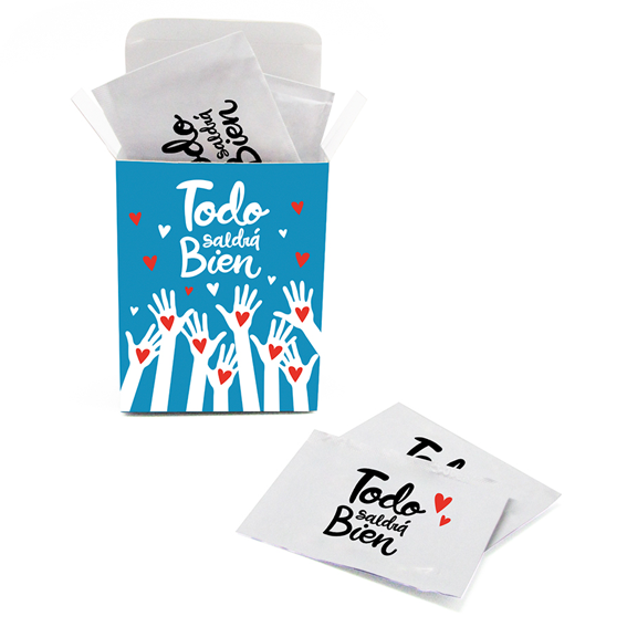 Boite de 40 lingettes hydroalcooliques publicitaire. 70% d’alcool. - Vins Rouges Harmonieux pour Chaque Occasion Boite de 40 lingettes hydroalcooliques publicitaire. 70% d’alcool. - Vins Rouges Harmonieux pour Chaque Occasion