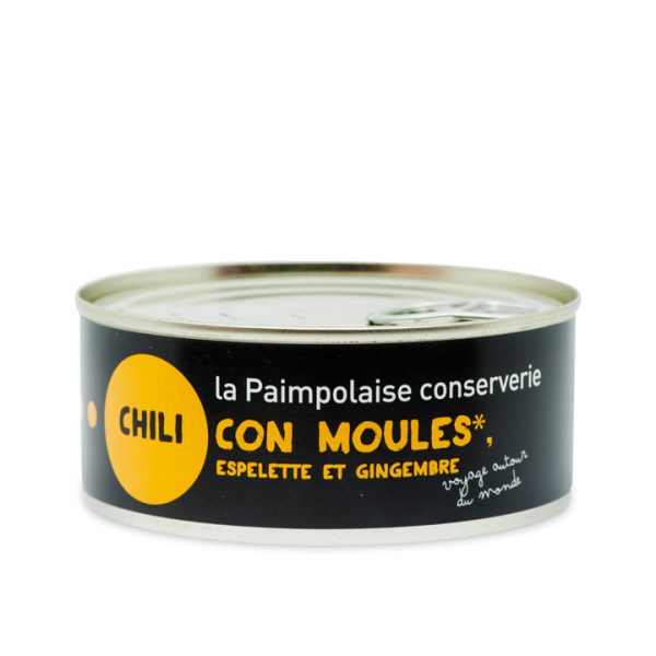Chili con moules*, espelette et gingembre (tapas 215g) - Vins Rouges Harmonieux pour Chaque Occasion