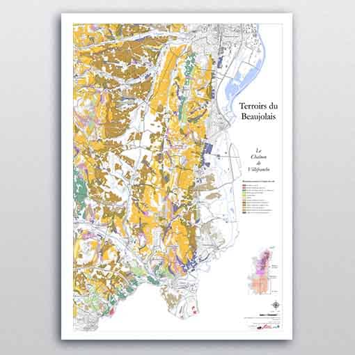 Carte des sols « Le Chaînon de Villefranche » - Vins Rouges Harmonieux pour Chaque Occasion Carte des sols « Le Chaînon de Villefranche » - Vins Rouges Harmonieux pour Chaque Occasion