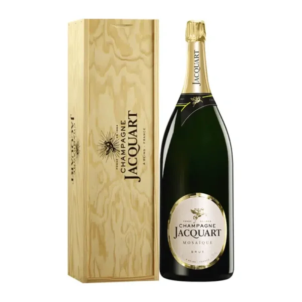 Champagne Jacquart – Brut Mosaïque Nabuchodonosor - Vins Rouges Harmonieux pour Chaque Occasion