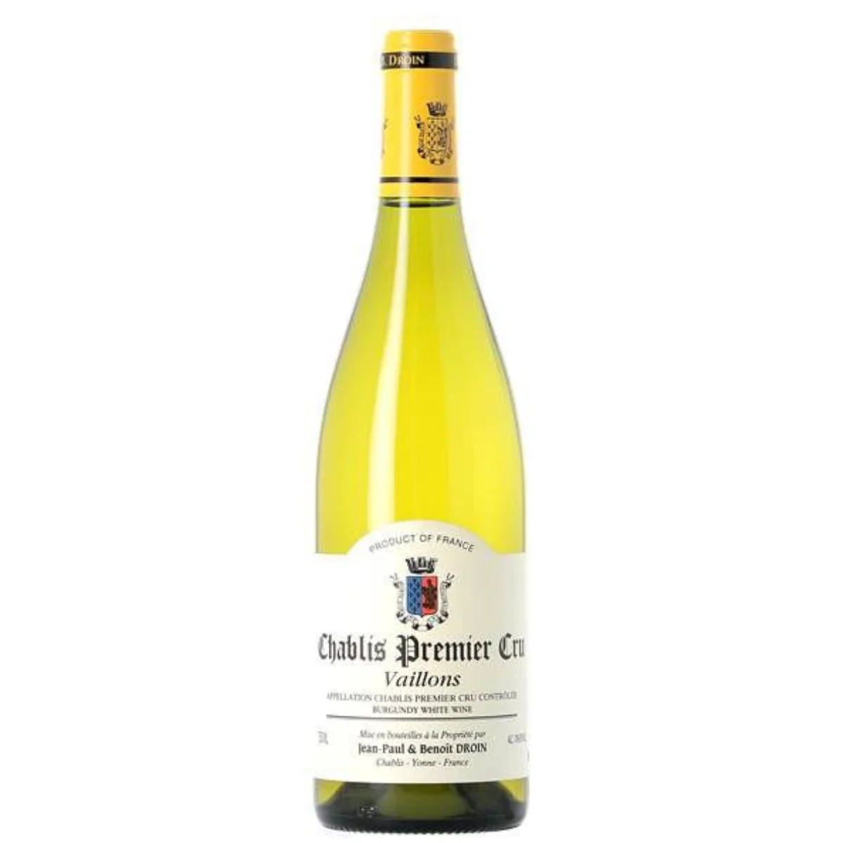 Chablis 1er cru “Vaillons” 2023 Domaine Jean Paul & Benoit Droin - Vins Rouges Harmonieux pour Chaque Occasion Chablis 1er cru “Vaillons” 2023 Domaine Jean Paul & Benoit Droin - Vins Rouges Harmonieux pour Chaque Occasion