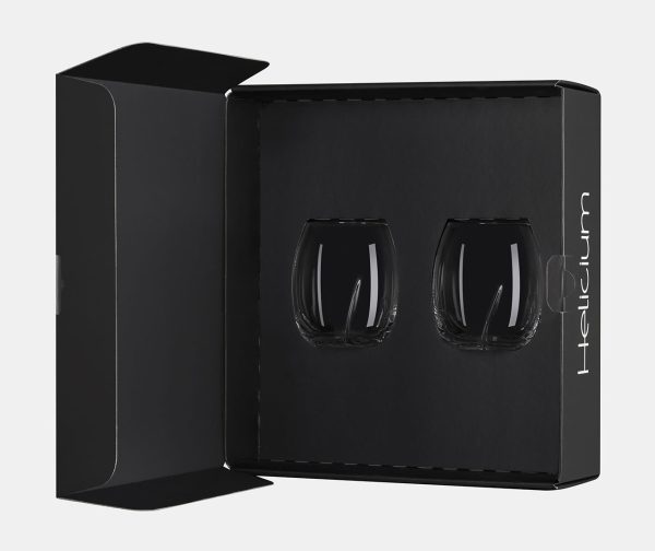 Coffret 2 Verres à spiritueux 36 cl Helicium - Vins Rouges Harmonieux pour Chaque Occasion