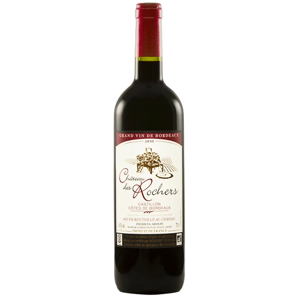 Castillon, Château des Rochers - Vins Rouges Harmonieux pour Chaque Occasion Castillon, Château des Rochers - Vins Rouges Harmonieux pour Chaque Occasion