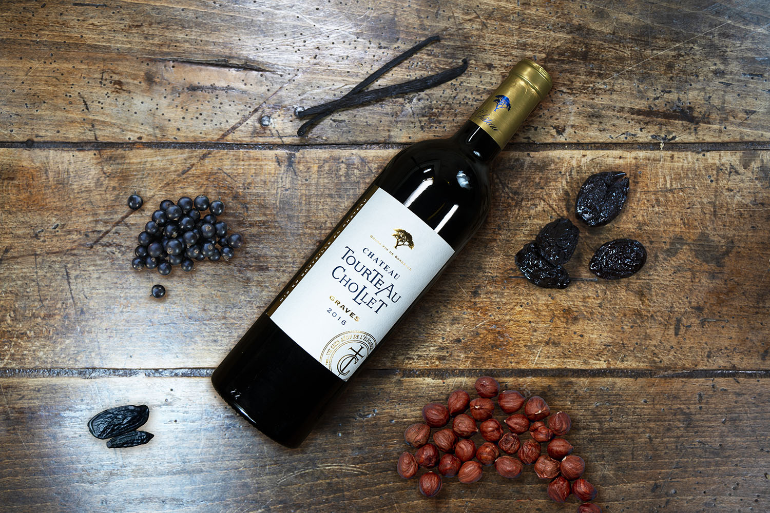 Château Tourteau Chollet 2016 | Graves | Rouge | 75 cl - Vins Rouges Harmonieux pour Chaque Occasion Château Tourteau Chollet 2016 | Graves | Rouge | 75 cl - Vins Rouges Harmonieux pour Chaque Occasion