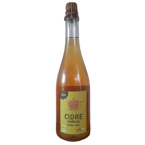 Cidre demi sec Ferme des Évoissons - Vins Rouges Harmonieux pour Chaque Occasion