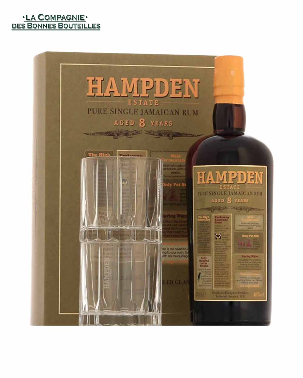 Coffret 2 verres rhum de mélasse Hampden 8 ans 70 cl - Vins Rouges Harmonieux pour Chaque Occasion Coffret 2 verres rhum de mélasse Hampden 8 ans 70 cl - Vins Rouges Harmonieux pour Chaque Occasion