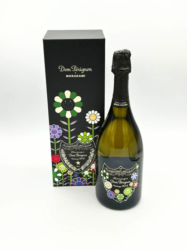 Champagne Dom Pérignon 2015 – Édition Spéciale Takashi Murakami - Vins Rouges Harmonieux pour Chaque Occasion