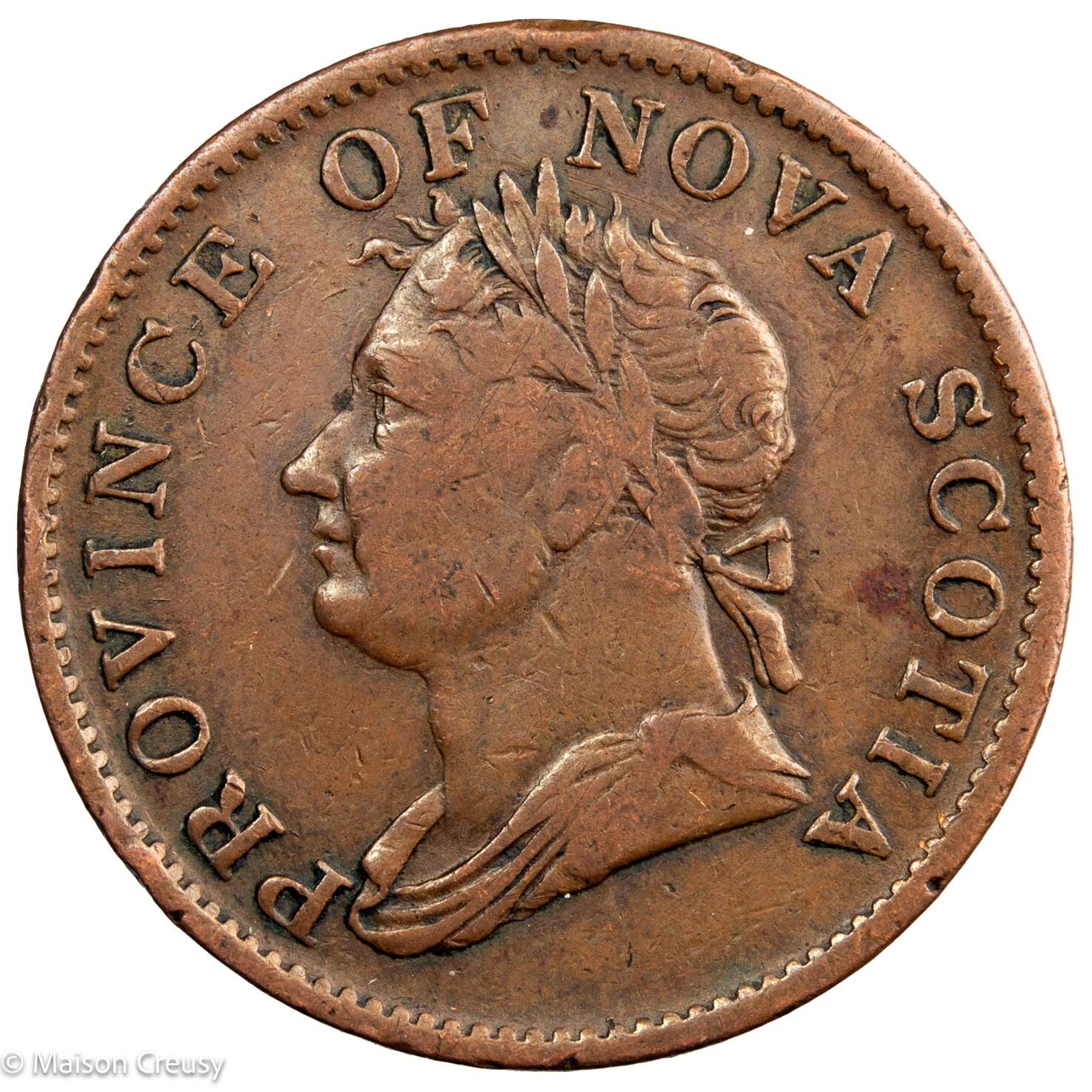 Canada Nouvelle Ecosse half penny token 1832 - Vins Rouges Harmonieux pour Chaque Occasion Canada Nouvelle Ecosse half penny token 1832 - Vins Rouges Harmonieux pour Chaque Occasion