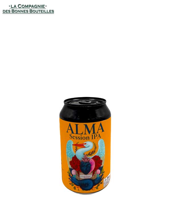 Bière La Débauche - Alma - Session IPA - 33cl can - Vins Rouges Harmonieux pour Chaque Occasion