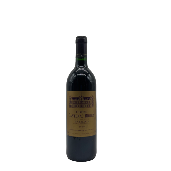 Château Cantenac Brown 1990 – 75cl - Vins Rouges Harmonieux pour Chaque Occasion