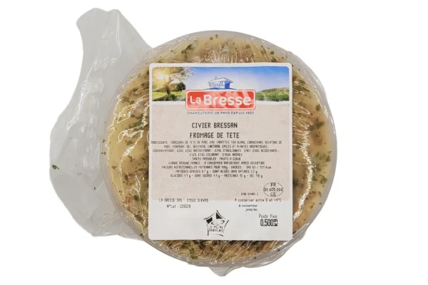 CIVIER BRESSAN 500G - Vins Rouges Harmonieux pour Chaque Occasion