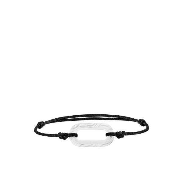 Bracelet cordon Empreinte animale Lalique - Vins Rouges Harmonieux pour Chaque Occasion