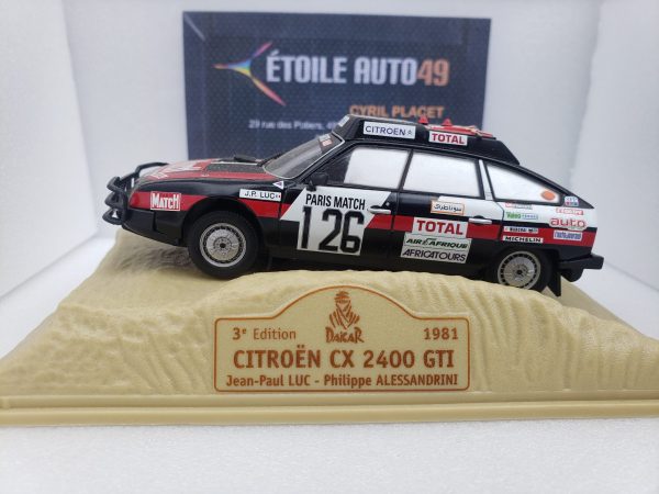 Citroën – CX 2400 GTI Dakar n°126 – 1981 - Vins Rouges Harmonieux pour Chaque Occasion