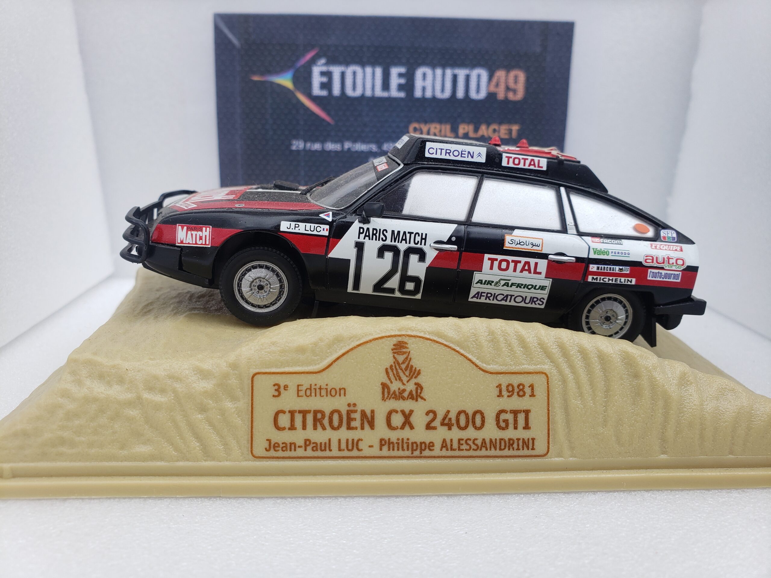 Citroën – CX 2400 GTI Dakar n°126 – 1981 - Vins Rouges Harmonieux pour Chaque Occasion Citroën – CX 2400 GTI Dakar n°126 – 1981 - Vins Rouges Harmonieux pour Chaque Occasion
