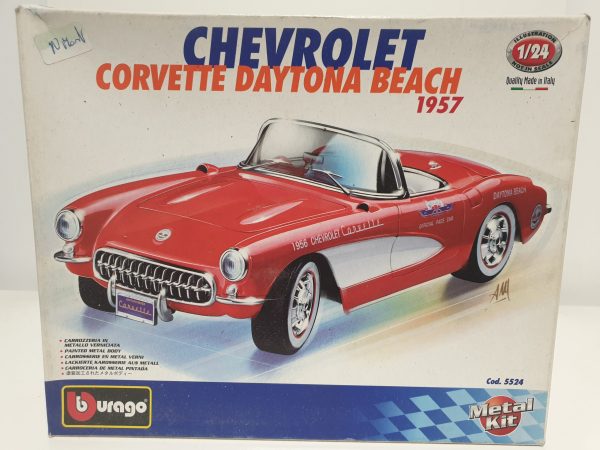 Chevrolet Corvette Daytona Beach 1957 - Vins Rouges Harmonieux pour Chaque Occasion