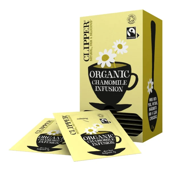 Clipper Fairtrade Infusion Chamomile BIO (6x 25 stuks) - Vins Rouges Harmonieux pour Chaque Occasion