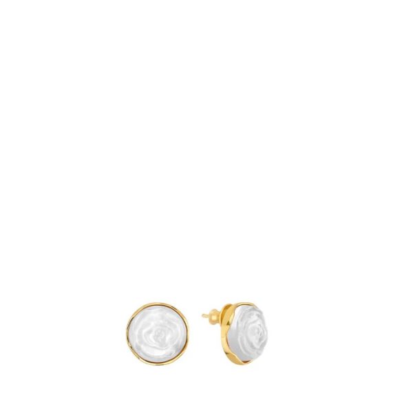 Boucles d&rsquo;Oreilles Pivoine Lalique - Vins Rouges Harmonieux pour Chaque Occasion