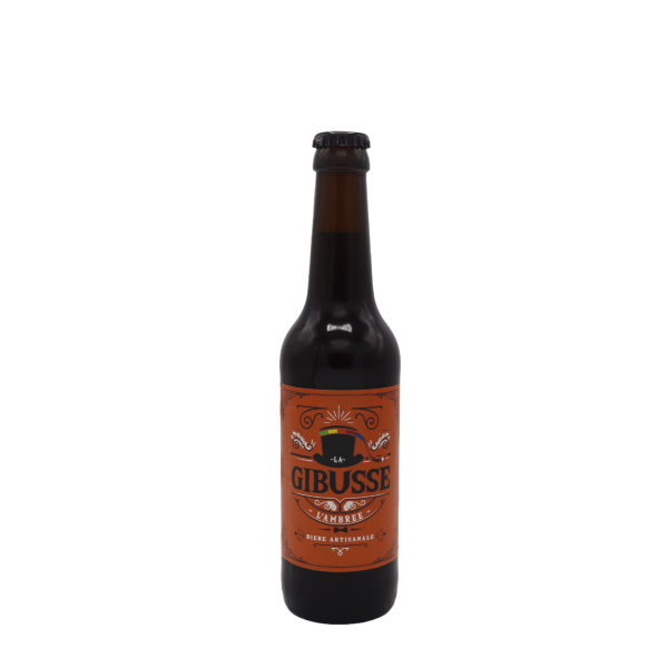 Bière Gibusse Ambrée 33 cl – bière ambrée artisanale - Vins Rouges Harmonieux pour Chaque Occasion