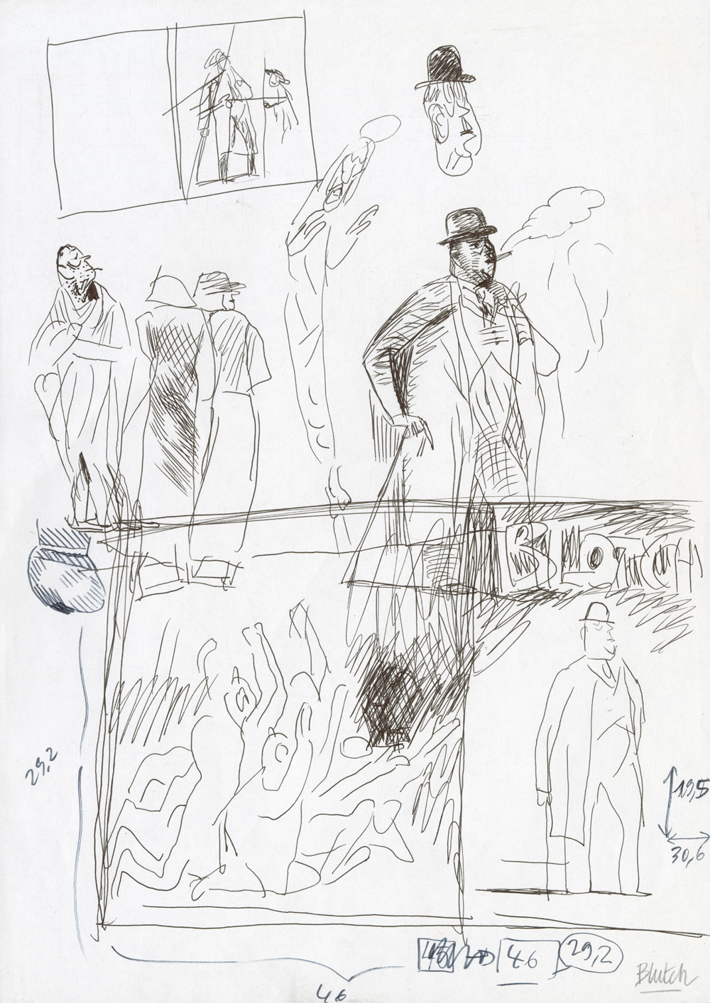 BLUTCH – Blotch, tome 2. Face à son destin – Dessin original de recherche pour la couverture – R23 - Vins Rouges Harmonieux pour Chaque Occasion BLUTCH – Blotch, tome 2. Face à son destin – Dessin original de recherche pour la couverture – R23 - Vins Rouges Harmonieux pour Chaque Occasion