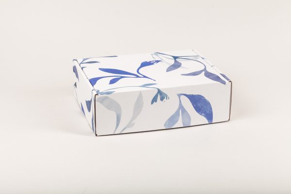 Boite cadeau Blue flower - Vins Rouges Harmonieux pour Chaque Occasion
