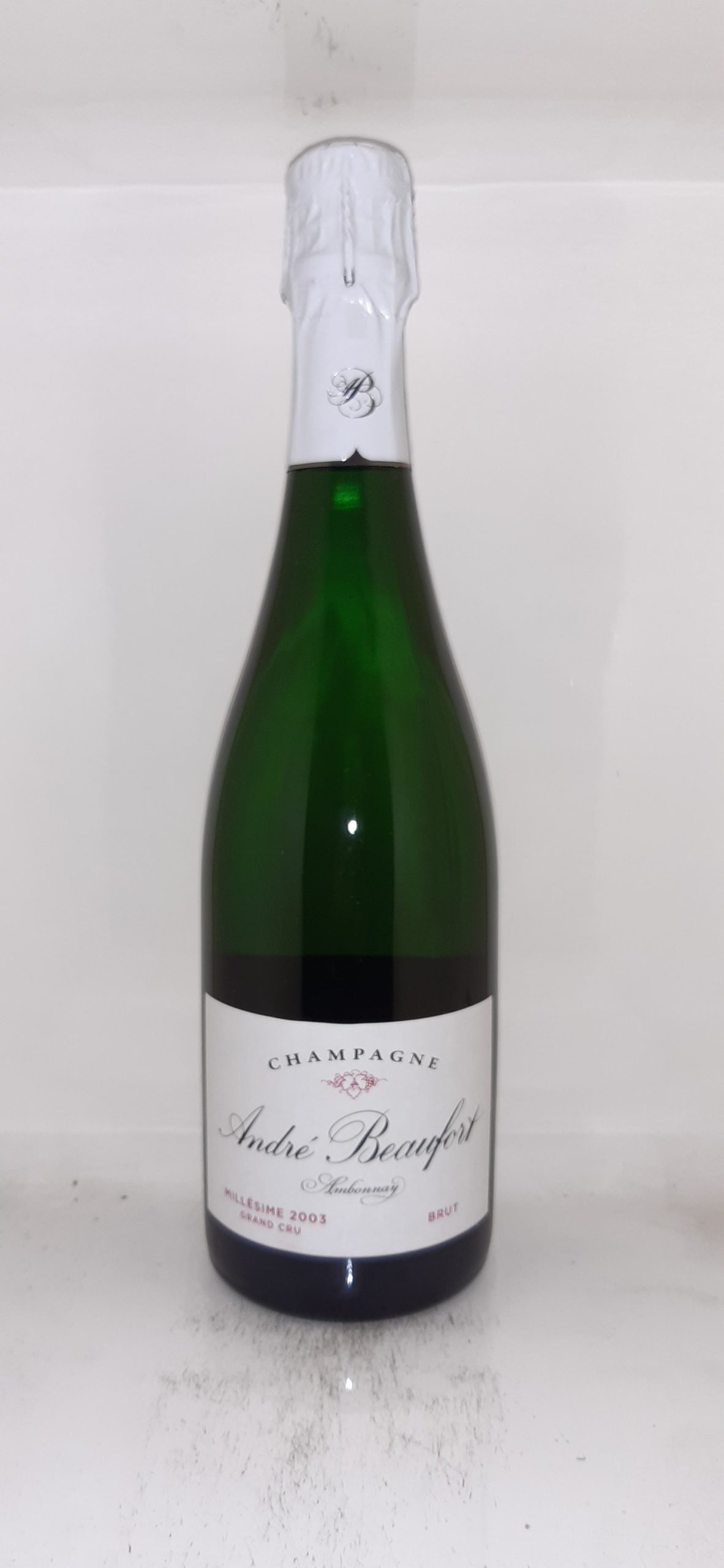 Champagne André BEAUFORT Ambonnay Millésime 2003 Brut Grand Cru - Vins Rouges Harmonieux pour Chaque Occasion Champagne André BEAUFORT Ambonnay Millésime 2003 Brut Grand Cru - Vins Rouges Harmonieux pour Chaque Occasion