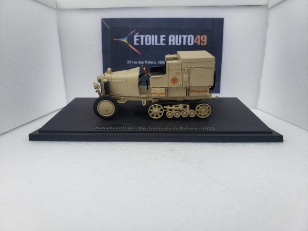 Citroëne B2 Autochenille K1 – 1ère traversée du Sahara – 1922 1/43 - Vins Rouges Harmonieux pour Chaque Occasion