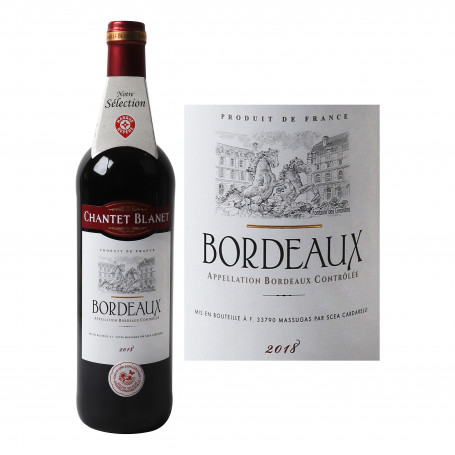 bordeaux chantet blanet 75cl - Vins Rouges Harmonieux pour Chaque Occasion bordeaux chantet blanet 75cl - Vins Rouges Harmonieux pour Chaque Occasion